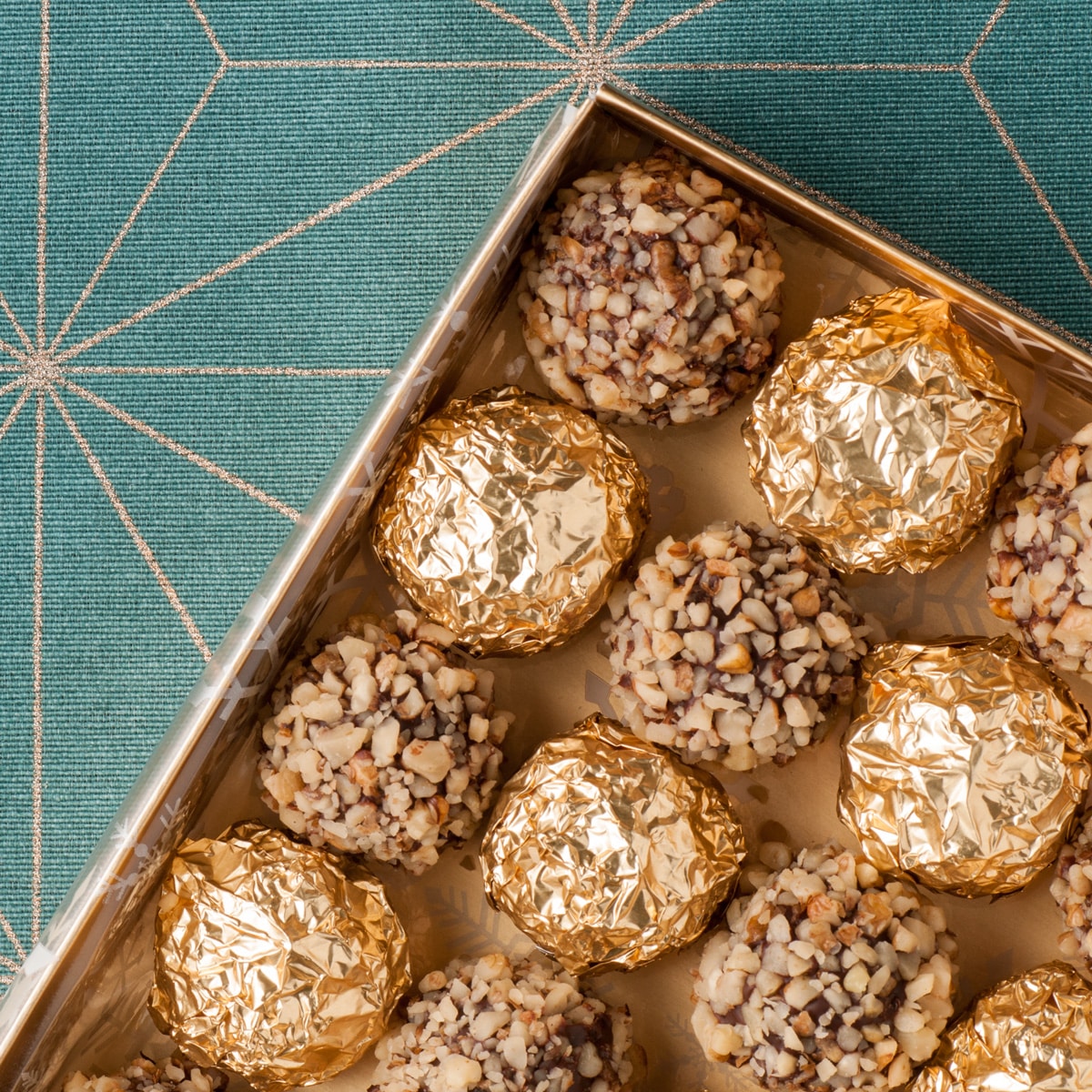 Melomakarona Truffles with Dark Chocolate (Honey-syrup Biscuits)