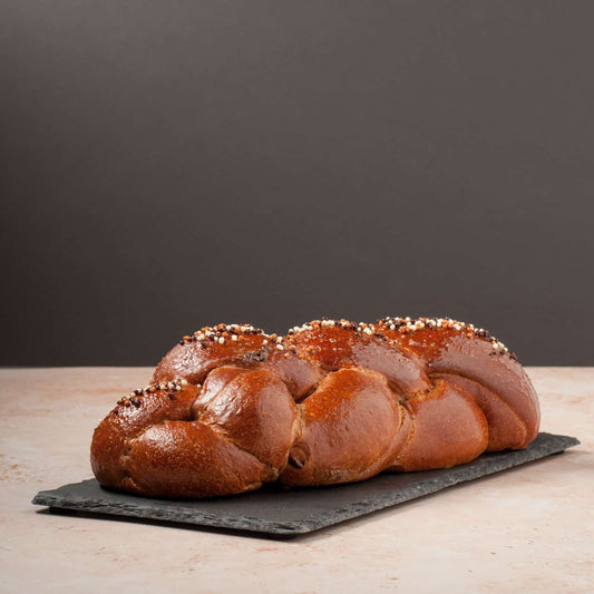 Triple Chocolate Tsoureki (Sweet Greek Brioche)