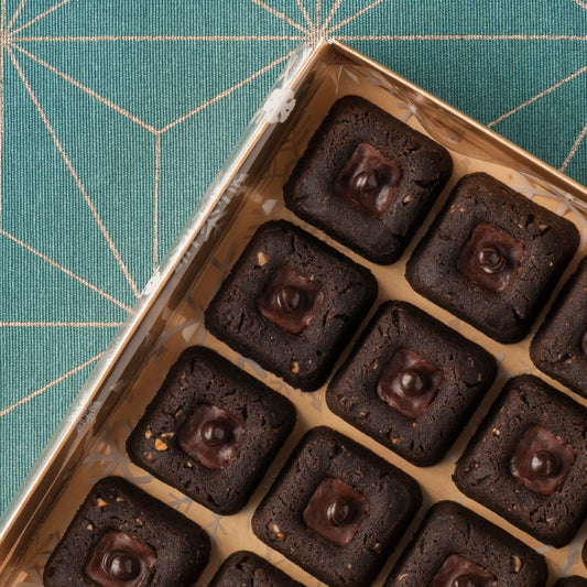 Intense Kourabiedes (All-butter coffee-flavoured biscuits)