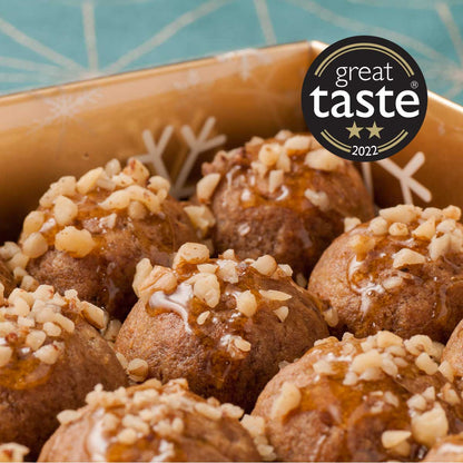 Traditional Melomakarona (Honey-syrup Biscuits with walnuts)